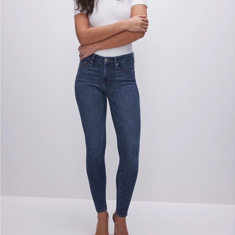 Good American Dark Blue Skinny Jeans